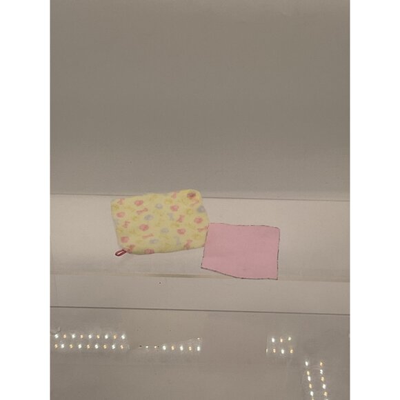 Miniature Baby Doll Blanket Set Yellow & Pink - Picture 2 of 2